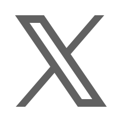 Logo von , stilisierte graue Buchstabe X auf weißem Hintergrund.